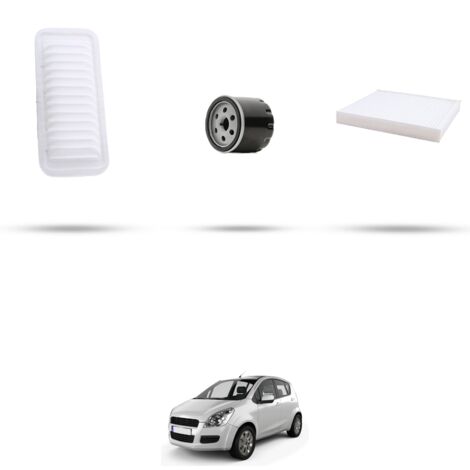Kit tagliando 3 filtri compatibile con Suzuki Splash 1.2 VVT 69kw dal 2010 (1/4)