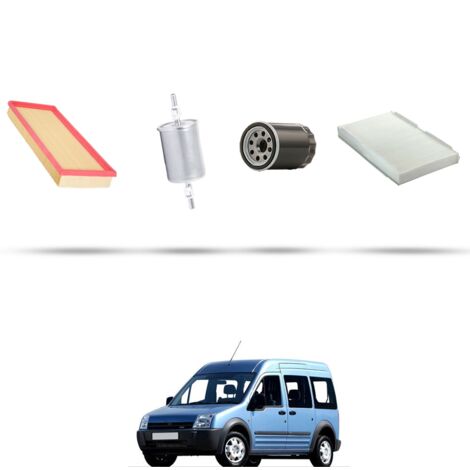 Kit tagliando 4 filtri compatibile con Ford Tourneo Connect 1.8 16v 85kw 2002 (1/5)