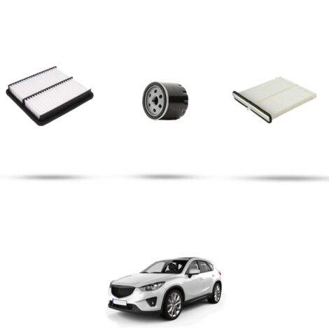 Kit tagliando 3 filtri compatibile con Mazda Cx-5 (KE) 2.5 Skyactiv-G 138kw dal 2013 (1/4)