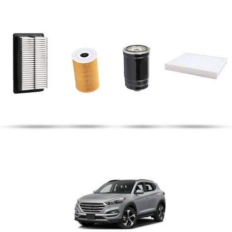 Kit tagliando 4 filtri compatibile con Hyundai Tucson II 2.0 CRDi 136kw dal 2015 (1/5)