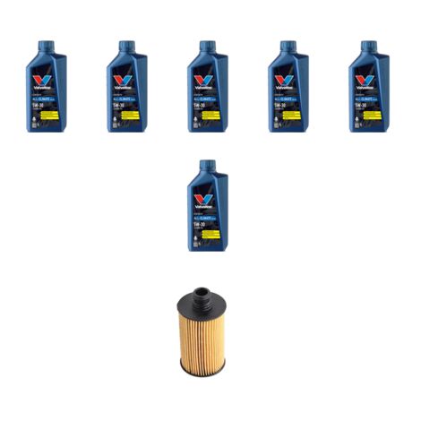 Kit filtro olio e 6L compatibile con Ssangyong Actyon 2.0 Xdi 110kw dal 2012 (1/3)