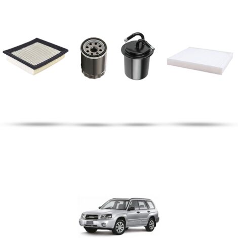 Kit tagliando 4 filtri compatibile con Subaru Forester (SG) 2.0 116KW dal 2005 (1/5)