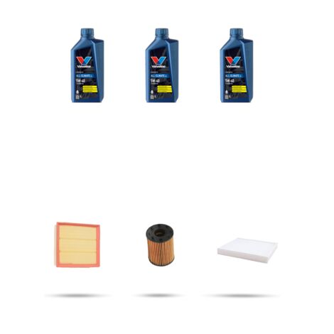 Kit tagliando 3 FILTRI e 3L OLIO compatibile con Fiat Punto Evo 1.4 Abarth 120kw dal 2009 (1/5)