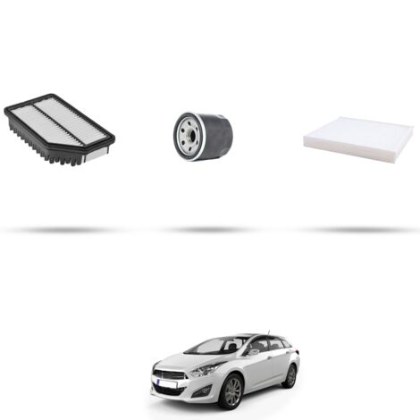 Kit tagliando 3 filtri compatibile con Hyundai i40 2.0 GDI 130KW dal 2011 (1/4)