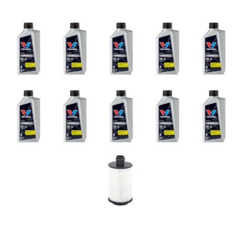 Kit filtro olio e 10L compatibile con Land Rover Defender (L663) 3.0 P525 386kw dal 2021 (1/3)