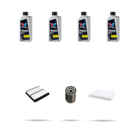 Kit tagliando 3 FILTRI e 4L OLIO compatibile con Mitsubishi Outlander II (CWW) 2.0 MIVEC 108kw dal 2010 (1/5)