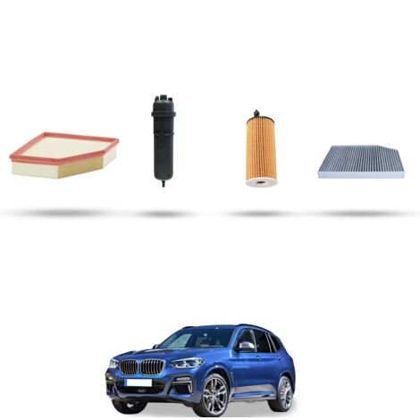 Kit tagliando 4 filtri compatibile con Bmw x3 (G01,F97) 18d 110kw dal 2018 (1/5)