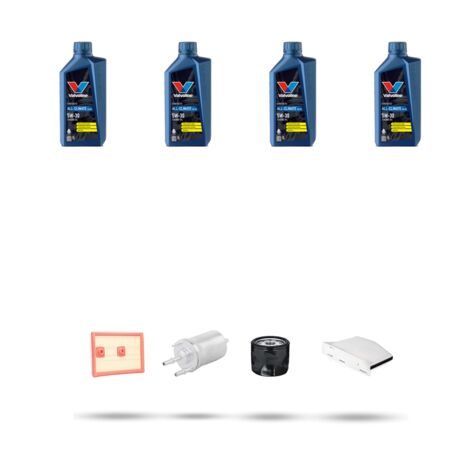 Kit tagliando 4 FILTRI e 4L OLIO compatibile con VW Scirocco III (1K8) 1.4 TSI 92kw Dal 2013 (1/5)