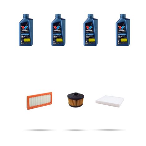 Kit tagliando 3 FILTRI e 4L OLIO compatibile con Dacia Jogger 1.0 67kw dal 2022 (1/5)