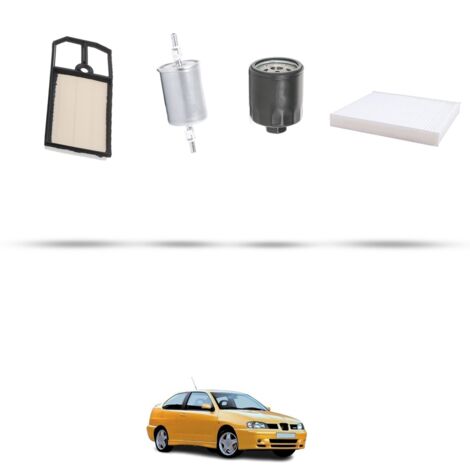 Kit tagliando 4 filtri compatibile con Seat Cordoba II 1.4i 16v 55kw dal 1999 (1/5)
