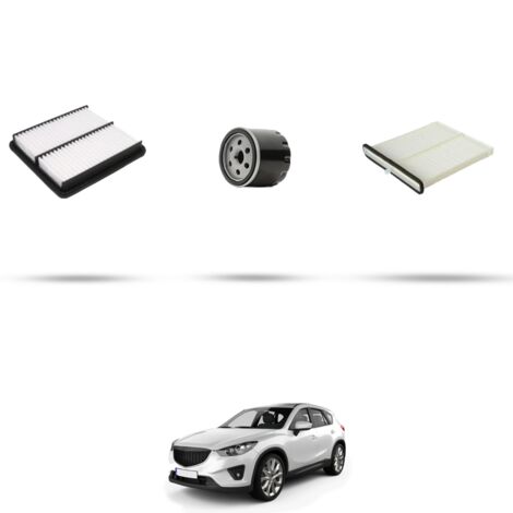 Kit tagliando 3 filtri compatibile con Mazda Cx-5 (KE) 2.0 Skyactiv-G 110kw dal 2012 (1/4)
