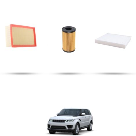 Kit tagliando 3 filtri compatibile con Land Rover Sport II (LW,L494) 2.0 297kw dal 2017 (1/4)
