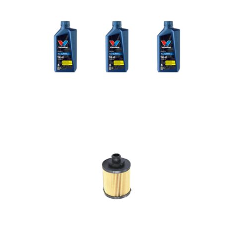 Kit filtro olio e 3L compatibile con Fiat Strada (178,278) 1.3 JTD 62kw dal 2006 (1/3)