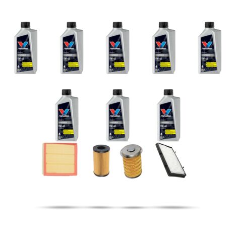 Kit tagliando 4 FILTRI e 8L OLIO compatibile con Renault Trafic II 2.5 dci 107kw dal 2006 (1/5)