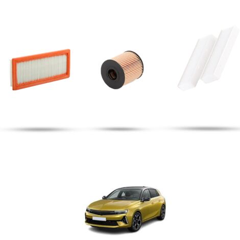 Kit tagliando 3 filtri compatibile con Opel Astra L 1.6 165kw Dal 2022 (1/4)