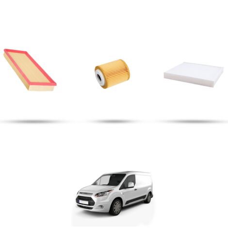 Kit tagliando 3 filtri compatibile con Ford Transit Connect II 1.5 ecoblue 55kw dal 2018 (1/4)