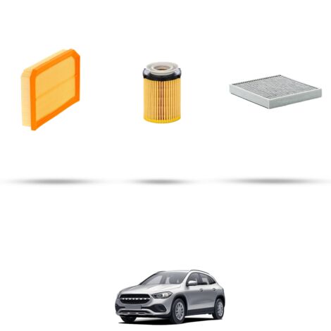 Kit tagliando 3 filtri compatibile con Mercedes GLA (H247) 35 AMG 225kw Dal 2020 (1/4)