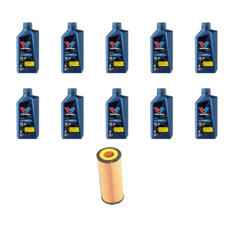 Kit filtro olio e 10L compatibile con Mercedes Viano (639) 3.7 170kw Dal 2004 (1/3)