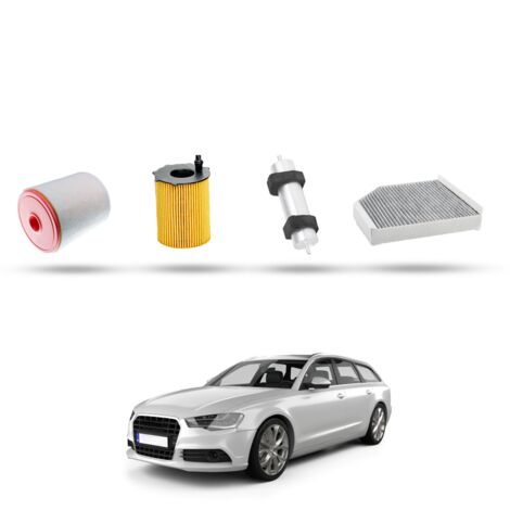 Kit Tagliando 4 filtri compatibile con Audi A6 (C7) 3.0 tdi 176kw dal 2013 (1/5)