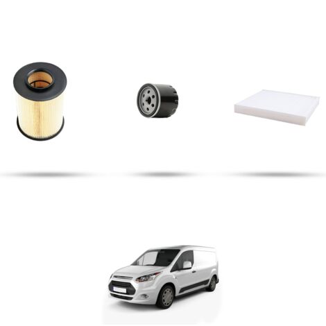 Kit tagliando 3 filtri compatibile con Ford Transit Connect II 1.0 EcoBoost 74kw dal 2013 (1/4)