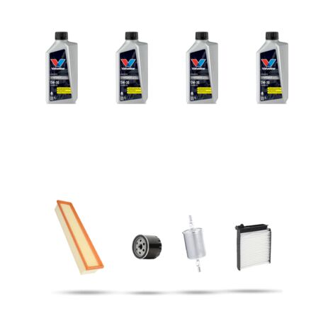 Kit tagliando 4 FILTRI e 4L OLIO compatibile con Dacia Logan 1.0 hi-flex 56kw dal 2011 (1/5)