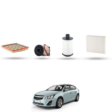 Kit tagliando 4 filtri compatibile con Chevrolet cruze 2.0 cdti 120kw dal 2011 (1/5)