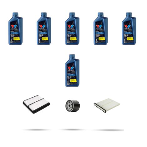 Kit tagliando 3 FILTRI e 6L OLIO compatibile con Mazda CX-5 (KF) 2.0 110kw dal 2018 (1/5)