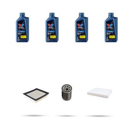 Kit tagliando 3 FILTRI e 4L OLIO compatibile con Suzuki Sx4 1.6 VVT 82kw Dal 2006 (1/5)