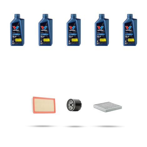 Kit tagliando 3 FILTRI e 5L OLIO compatibile con Lexus UX 200 110kw dal 2018 (1/5)