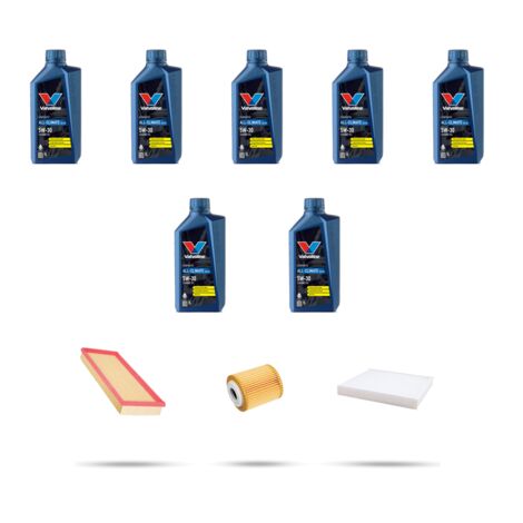 Kit tagliando 3 FILTRI e 7L OLIO compatibile con Ford Transit Connect II 1.5 ecoblue 55kw dal 2018 (1/5)