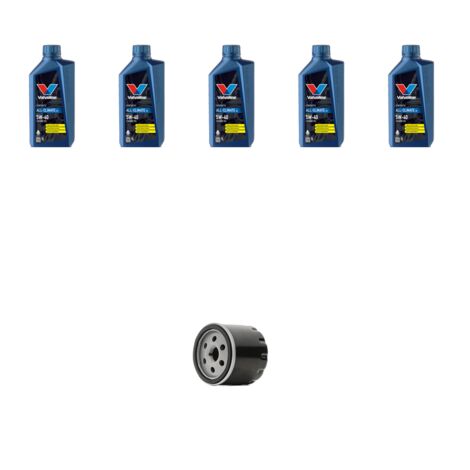 Kit filtro olio e 5L compatibile con Fiat Multipla (186) 1.9 JTD 81kw dal 2001 al 2002 (1/3)