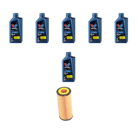 Kit filtro olio e 6L compatibile con Bmw x3 (E83) 2.0d 110kw dal 2004 al 2007 (1/3)