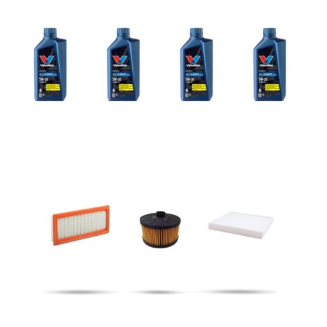 Kit tagliando 3 FILTRI e 4L OLIO compatibile con Nissan Micra V (K14F) 1.0 Dig-t 86KW Dal 2019 (1/5)