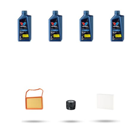 Kit tagliando 3 FILTRI e 4L OLIO compatibile con Seat MII 1.0 44kw dal 2011 (1/5)