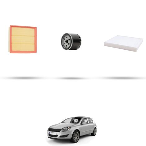 Kit tagliando 3 filtri compatibile con Opel Astra H ,GTC,SW 2.0 16v 177kw Dal 2005 (1/4)