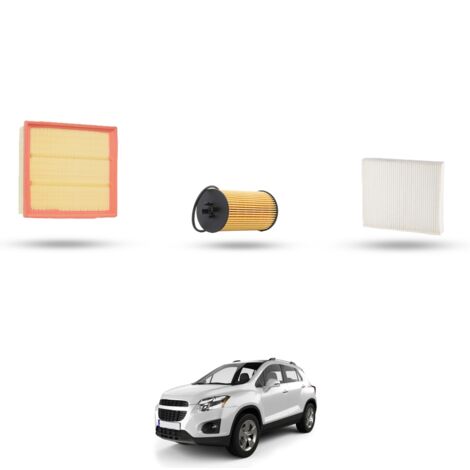 Kit tagliando 3 filtri compatibile con Chevrolet Trax 1.8 103kw dal 2013 (1/4)
