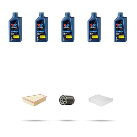 Kit tagliando 3 FILTRI e 5L OLIO compatibile con Ford Tourneo Custom 1.0 EcoBoost PHEV 92kw dal 2020 (1/5)