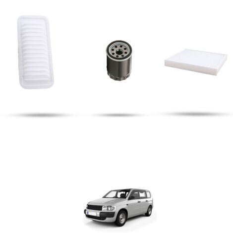 Kit tagliando 3 filtri compatibile con Toyota Probox 1.5 VVTi 80kw Dal 2002 (1/4)