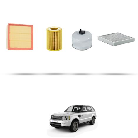Kit tagliando 4 filtri compatibile con Land Rover Sport (L320) 3.0 TDV6 155kw dal 2010 (1/5)