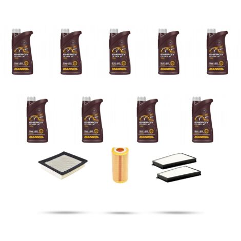 Kit tagliando 3 FILTRI e 9L OLIO compatibile con Ssangyong Kyron 2.3 110kw dal 2010 (1/4)