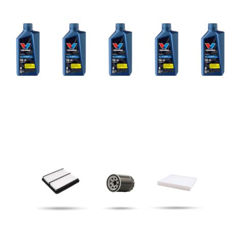 Kit tagliando 3 FILTRI e 5L OLIO compatibile con Citroen C-crosser 2.0 16v 108kw dal 2010 (1/5)