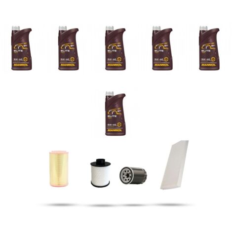 Kit tagliando 4 FILTRI e 6L OLIO compatibile con Fiat Ducato (244) 2.0 JTD 62kw dal 2002 (1/5)