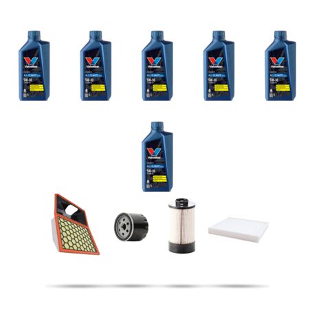 Kit tagliando 4 FILTRI e 6L OLIO compatibile con Iveco Daily IV 29L 14 2.3 HPT 100kw dal 2006