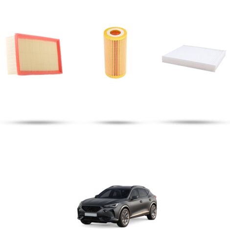 Kit tagliando 3 filtri compatibile con Cupra Formentor 2.0 TSI 140kw dal 2021 (1/4)