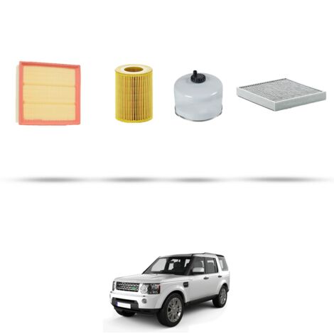 Kit tagliando 4 filtri compatibile con Land Rover Discovery 4 (LR4) 3.0 TD 180kw dal 2009 (1/5)