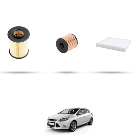 Kit tagliando 3 filtri compatibile con Ford Focus III 2.0 110kw dal 2013 (1/4)