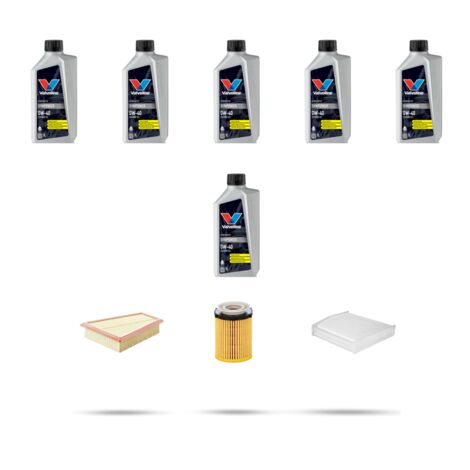 Kit tagliando 3 FILTRI e 6L OLIO compatibile con Mercedes Classe B (W246+W242) B250 BlueEfficency 155kw Dal 2012 (1/5)
