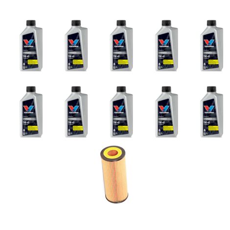Kit filtro olio e 10L compatibile con Mercedes Viano (639) 3.2 160kw Dal 2003 (1/3)