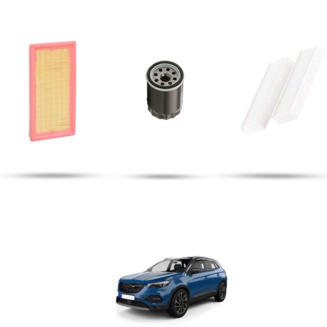 Kit tagliando 3 filtri compatibile con Opel Grandland X(A18) 1.2 96kw Dal 2017 (1/4)
