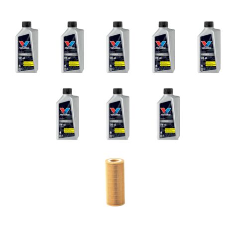 Kit filtro olio e 8L compatibile con Bmw x3 (E83) 3.0 sd 210kw dal 2006 al 2010 (1/3)